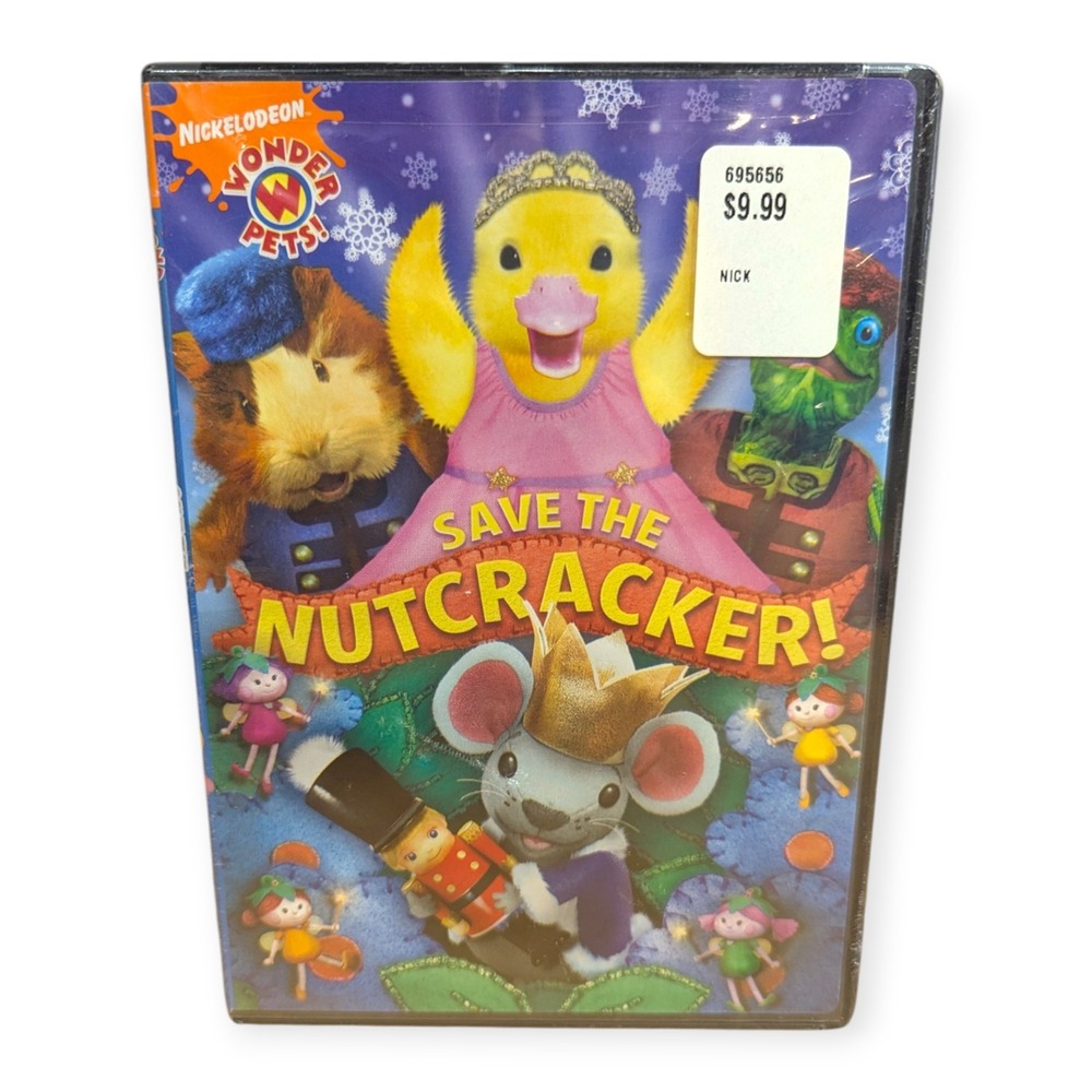 Nickelodeon Wonder Pets Save The Nutcracker DVD 2008 Kids Movie New Sealed